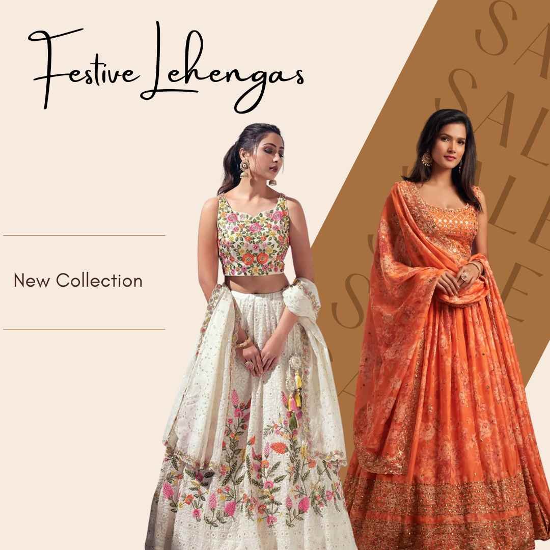 Festive Lehengas That Turn Every Outfit into a Statement festive-lehengas