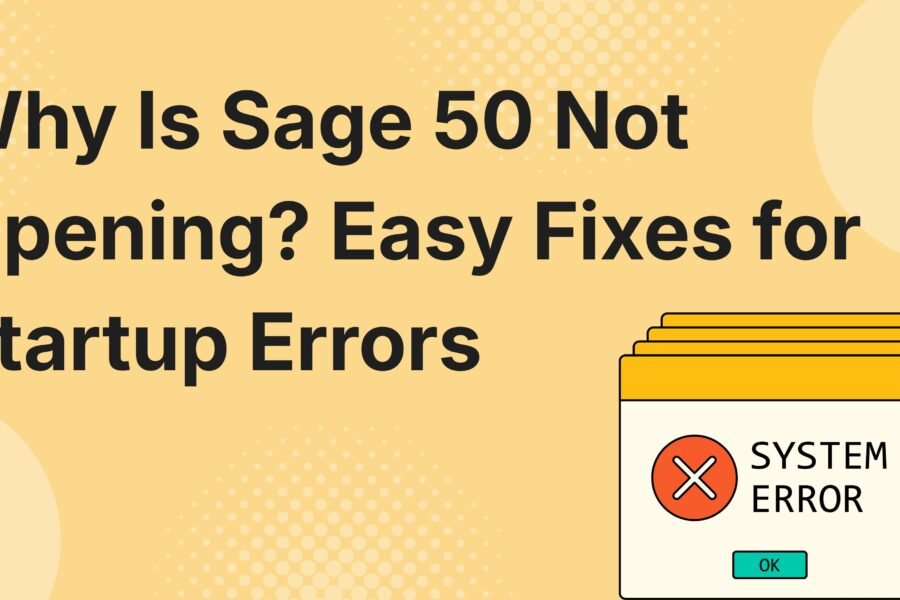 Sage 50 Error