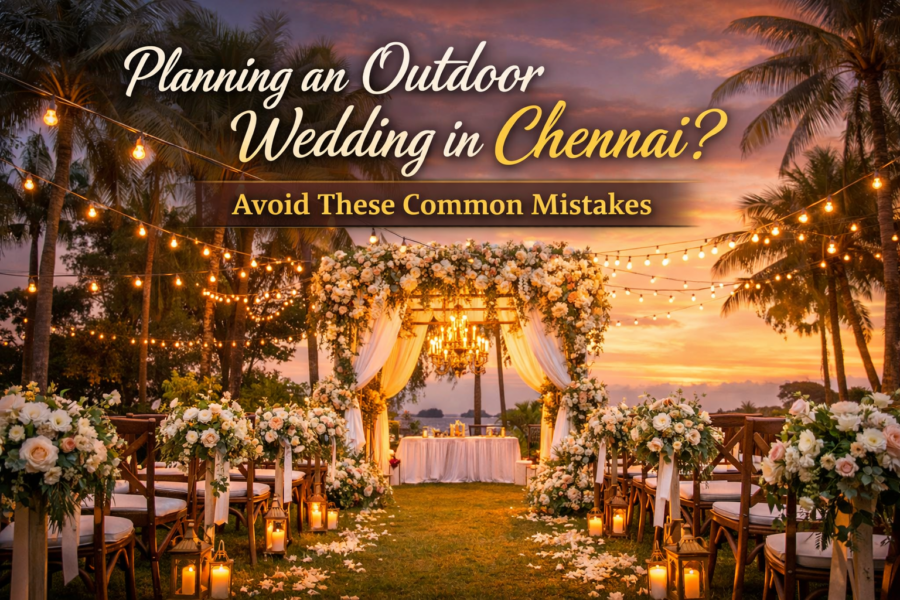 outdoor wedding in chennai