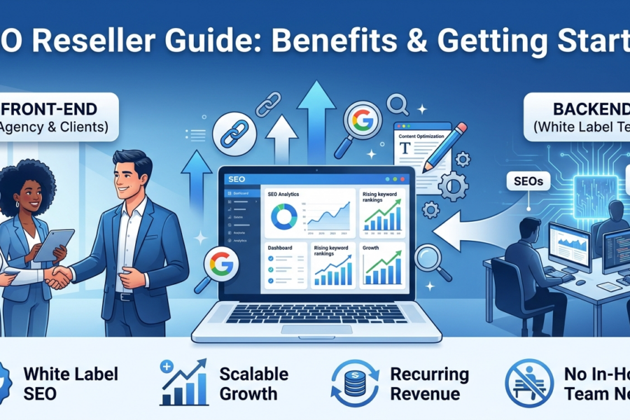 Step-by-Step SEO Reseller Guide: Benefits and How to Get Started as SEO Reseller