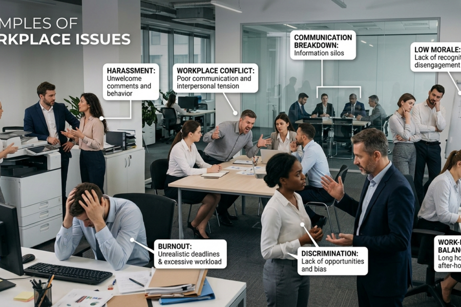 What Are Examples of Workplace Issues?