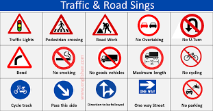 Road traffic signs