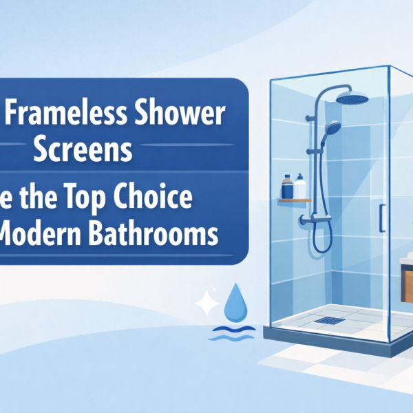 Why Frameless Shower Screens Are the Top Choice for Modern Bathrooms