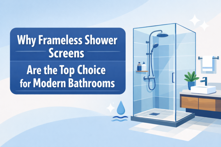 Why Frameless Shower Screens Are the Top Choice for Modern Bathrooms