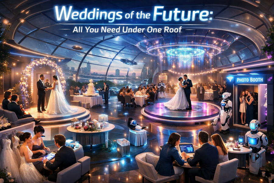 weddings of the future all you need under one roof