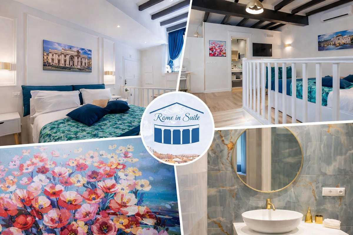Soggiorno esclusivo in una suite romantica a Roma