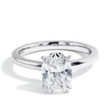 Elegant oval diamond rings offer timeless beauty with a modern twist. Their elongated shape enhances sparkle and creates a flattering, sophisticated look.