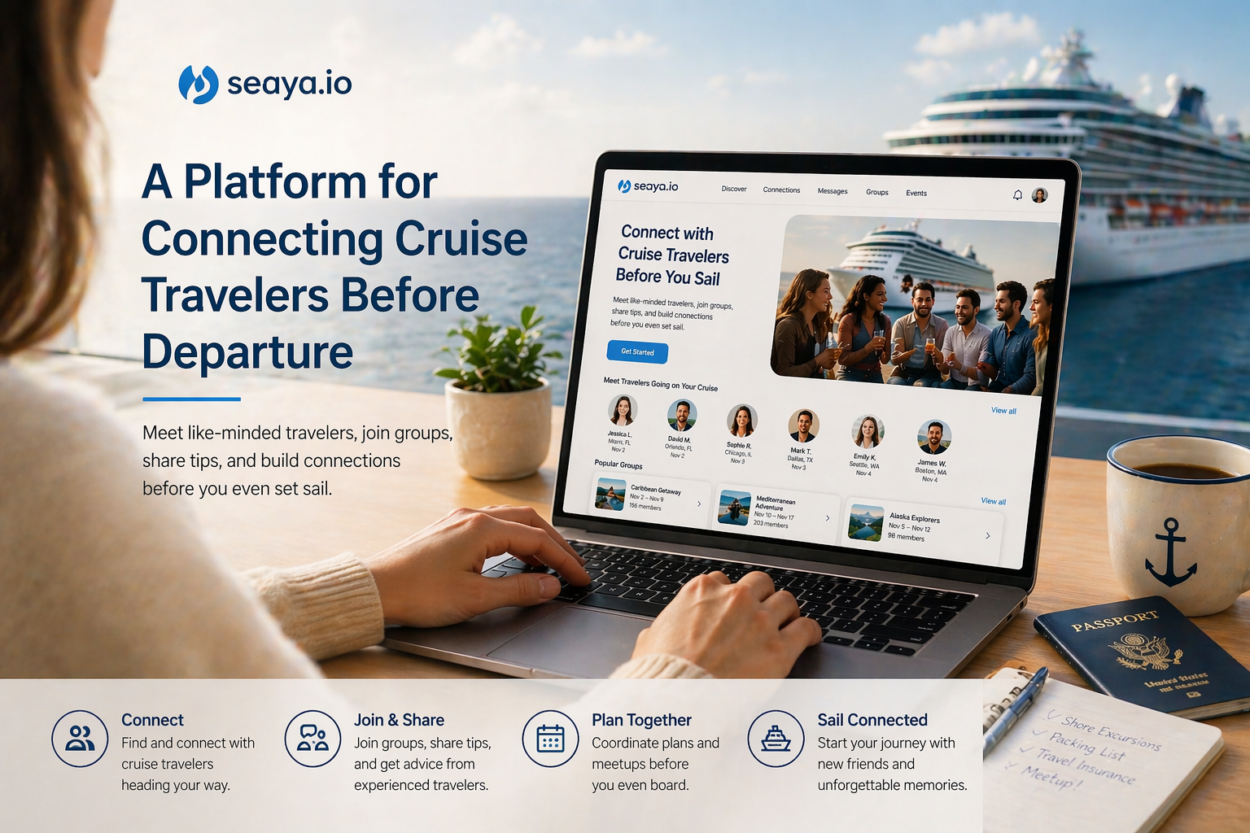 A Platform for Connecting Cruise Travelers Before Departure