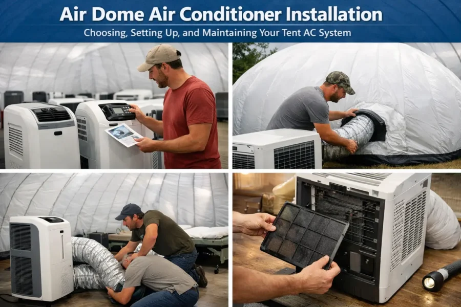 Air dome air conditioner