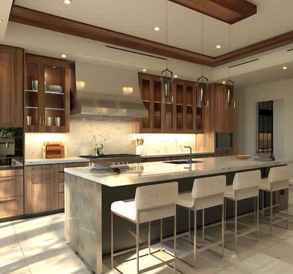 High-end condo Kitchen