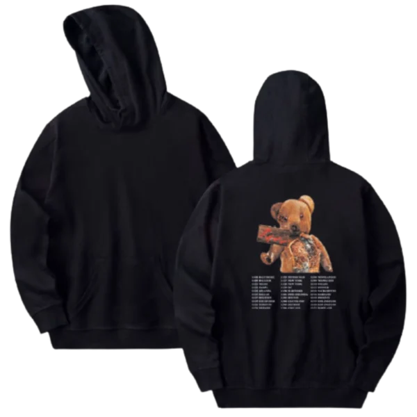 Astroworld Travis Scott Bear Hoodie
