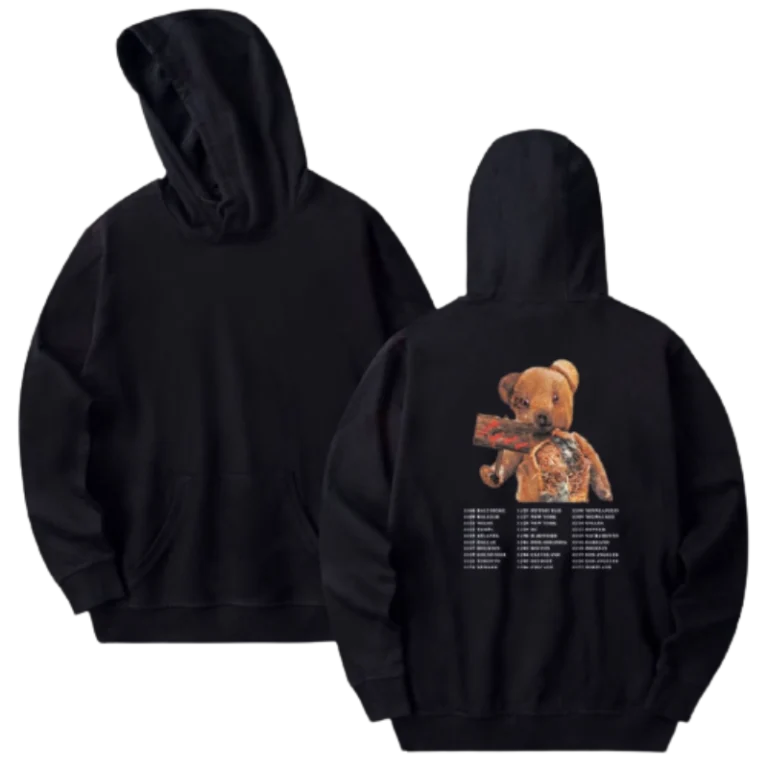 Astroworld Travis Scott Bear Hoodie