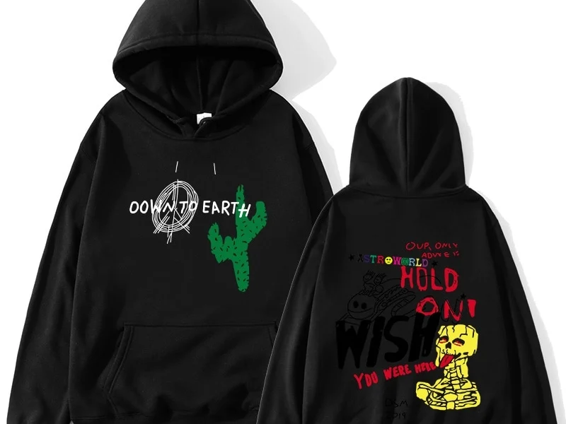 Astroworld Travis Scott Cactus Graffiti Hoodie