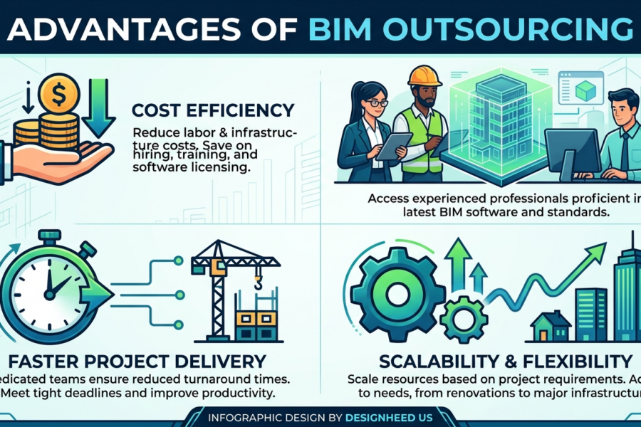 BIM Outsourcing Services in USA
