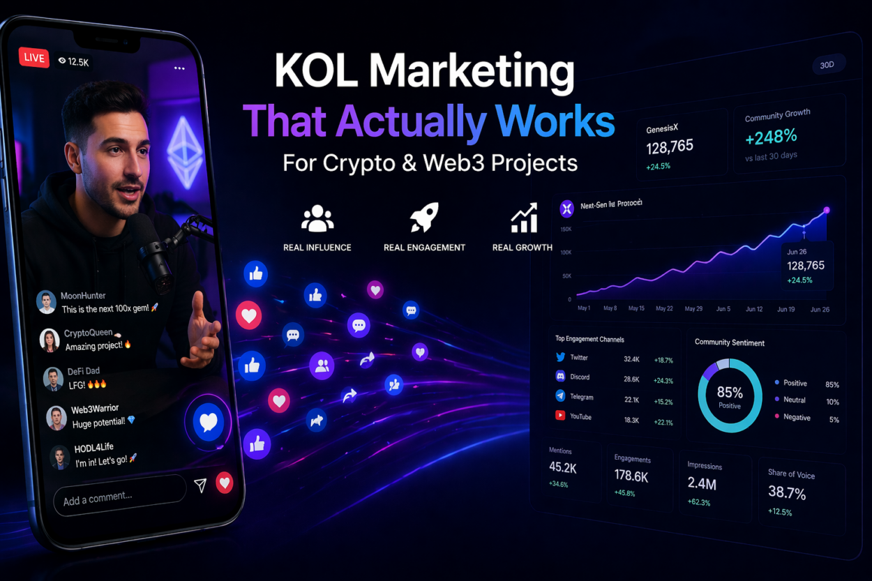KOL Marketing Agency for Crypto
