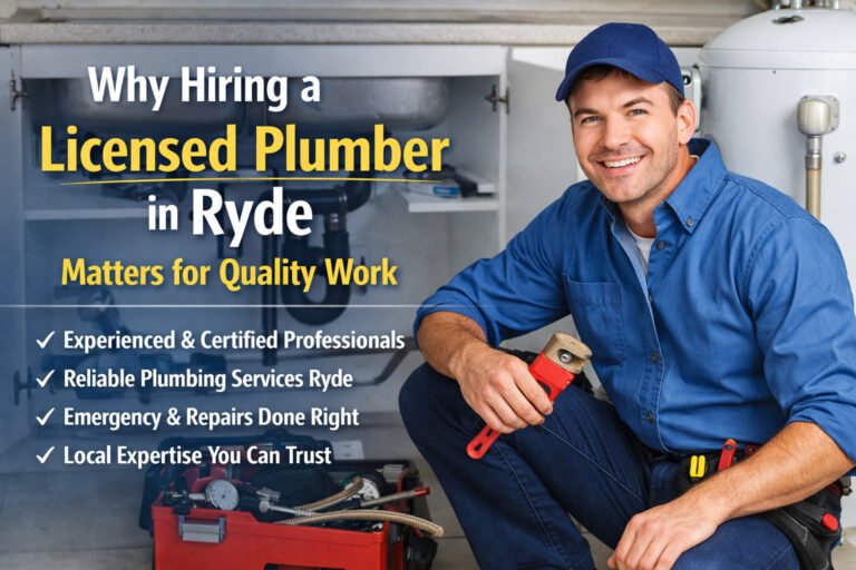 Plumber Ryde