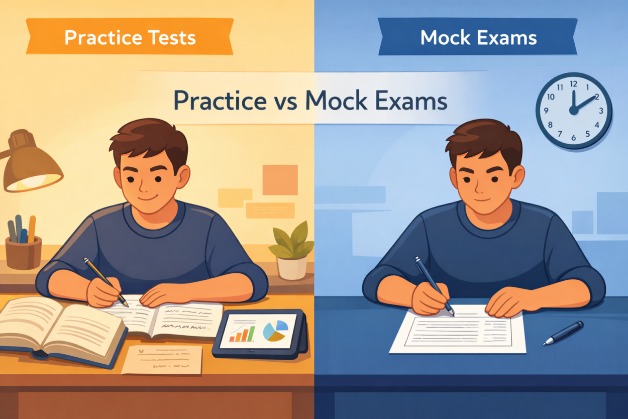 Mock Exams vs Practice Tests: What Top Students Do Differently - TVB