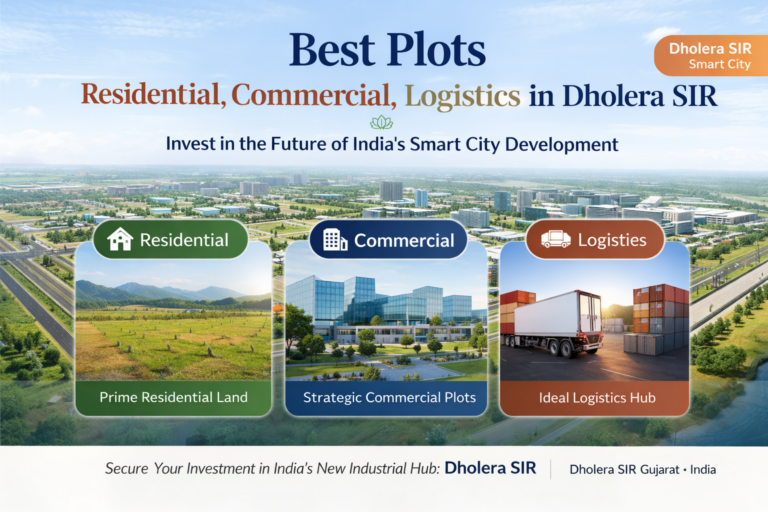 The Best Plots Residential,Commercial,Logistics in Dholera SIR