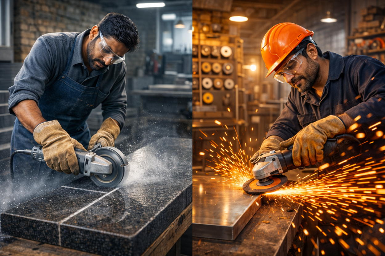 Flap Disc Wheel & Granite Cutting Blade: Better Workflow