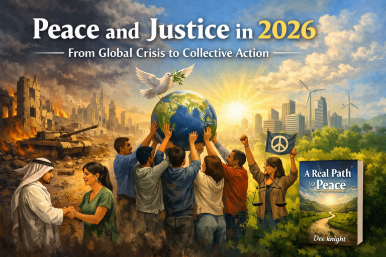 The struggle for Peace and Justice is long and often difficult, but it is the only struggle that ensures a future for the next generation.