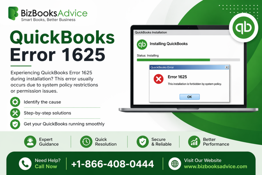QuickBooks Error 1625