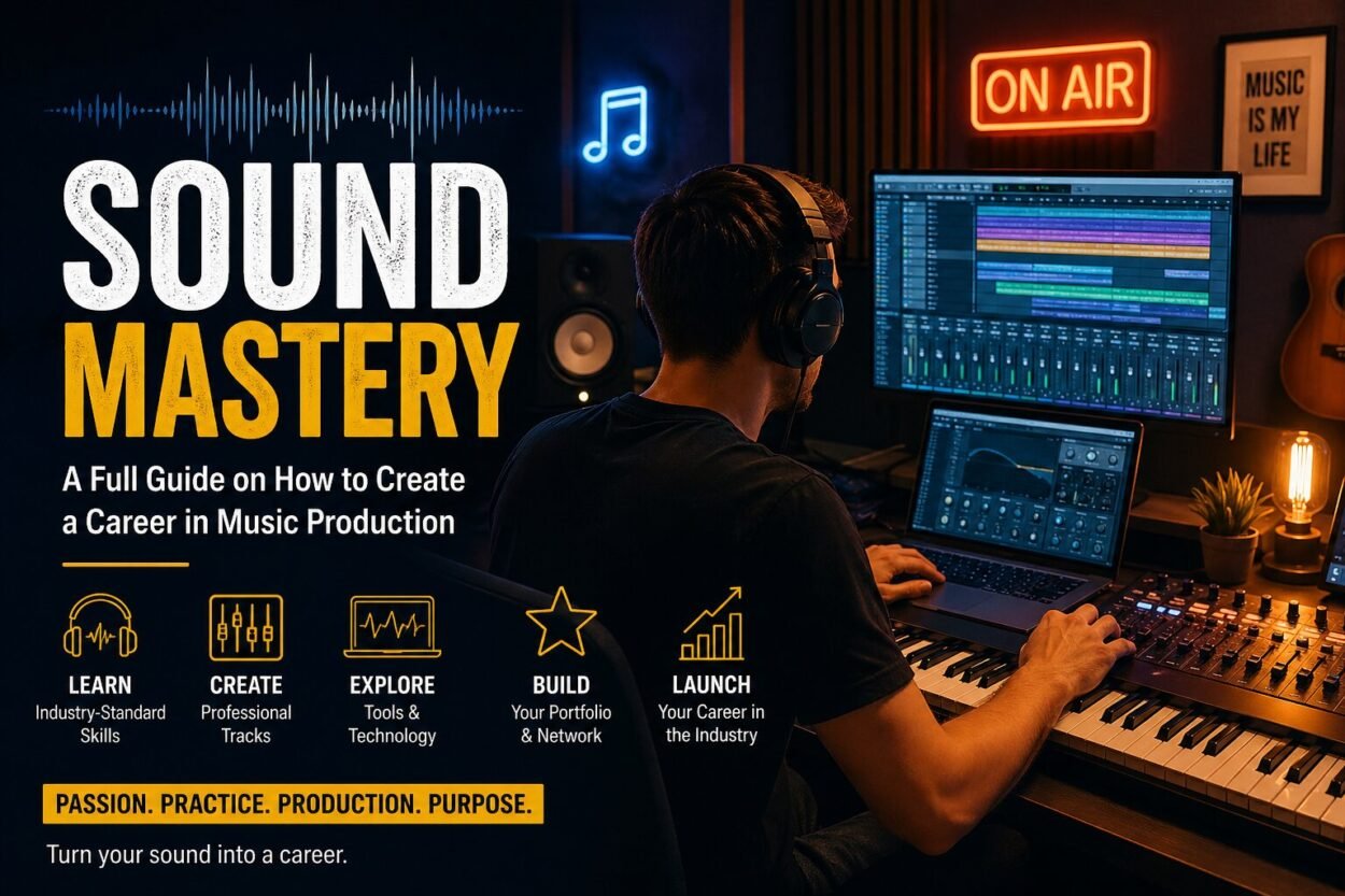 Sound Mastery: A Full Guide on How to Create a Career in Music Production