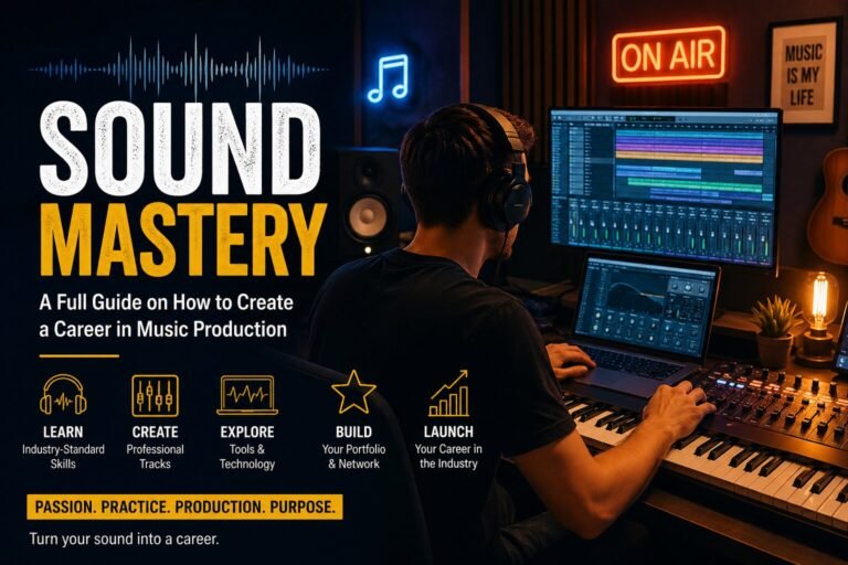 Sound Mastery: A Full Guide on How to Create a Career in Music Production