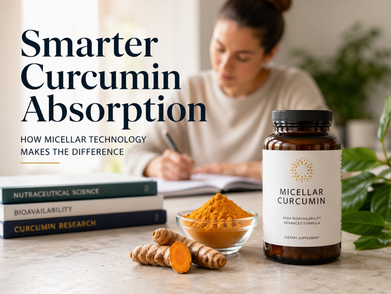 Curcumin's Absorption Problem: How Micellar Technology Solves It