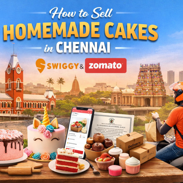 How to Sell Homemade Cakes in Chennai on Swiggy and Zomato
