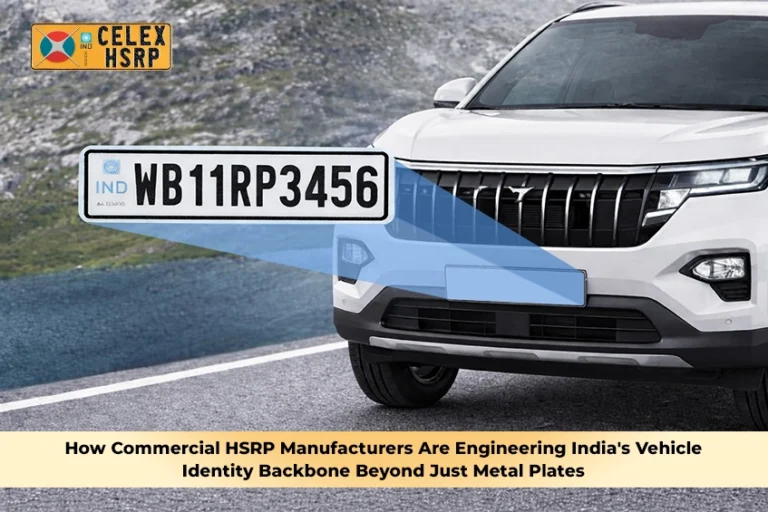 Commercial HSRP manufacture in India