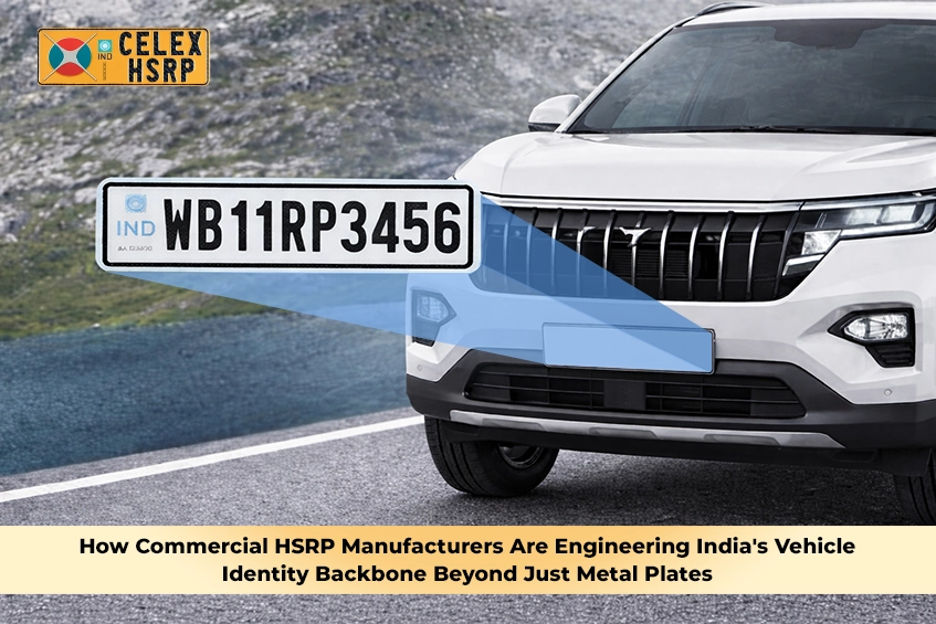 Commercial HSRP manufacture in India