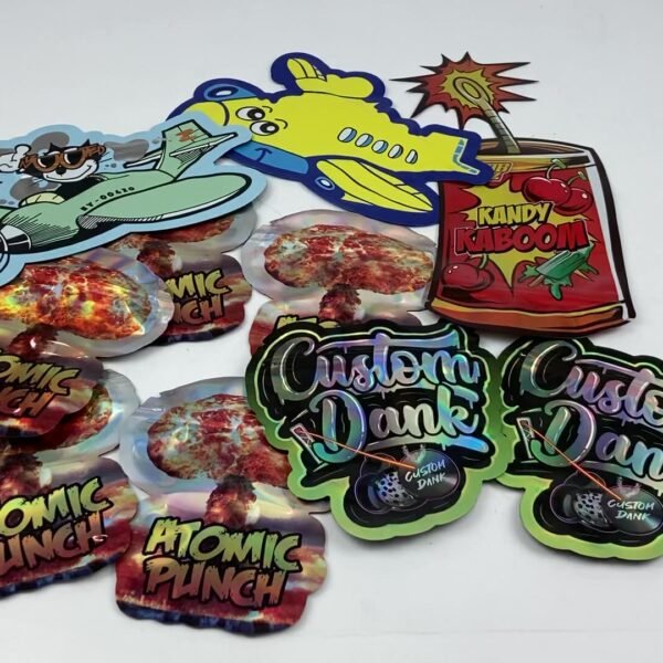 Custom Die-Cut Mylar Bags