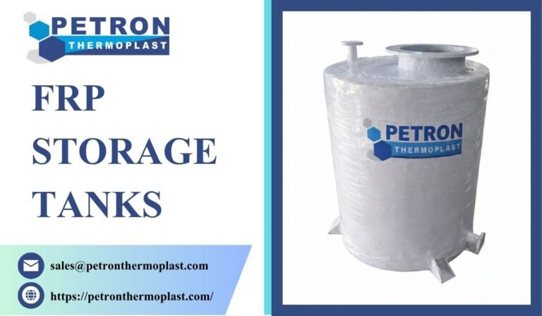 FRP storage tanks