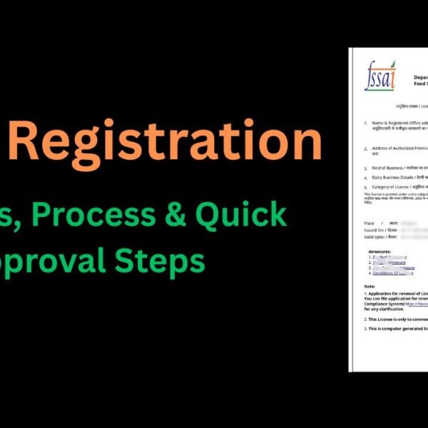 FSSAI Registration Benefits, Process & Quick Approval Steps