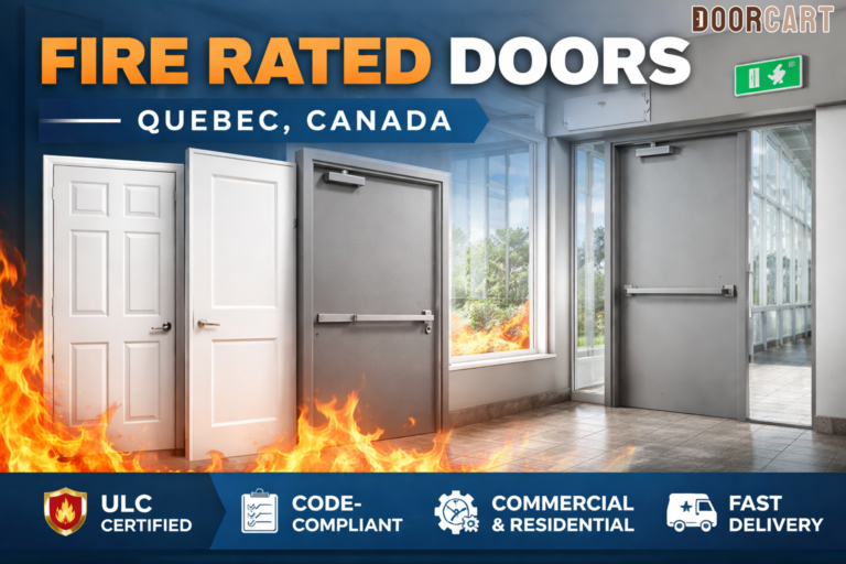 Fire Rated Doors and Fire Doors for Sale in Canada: Safety, Standards, and Smart Buying Guide