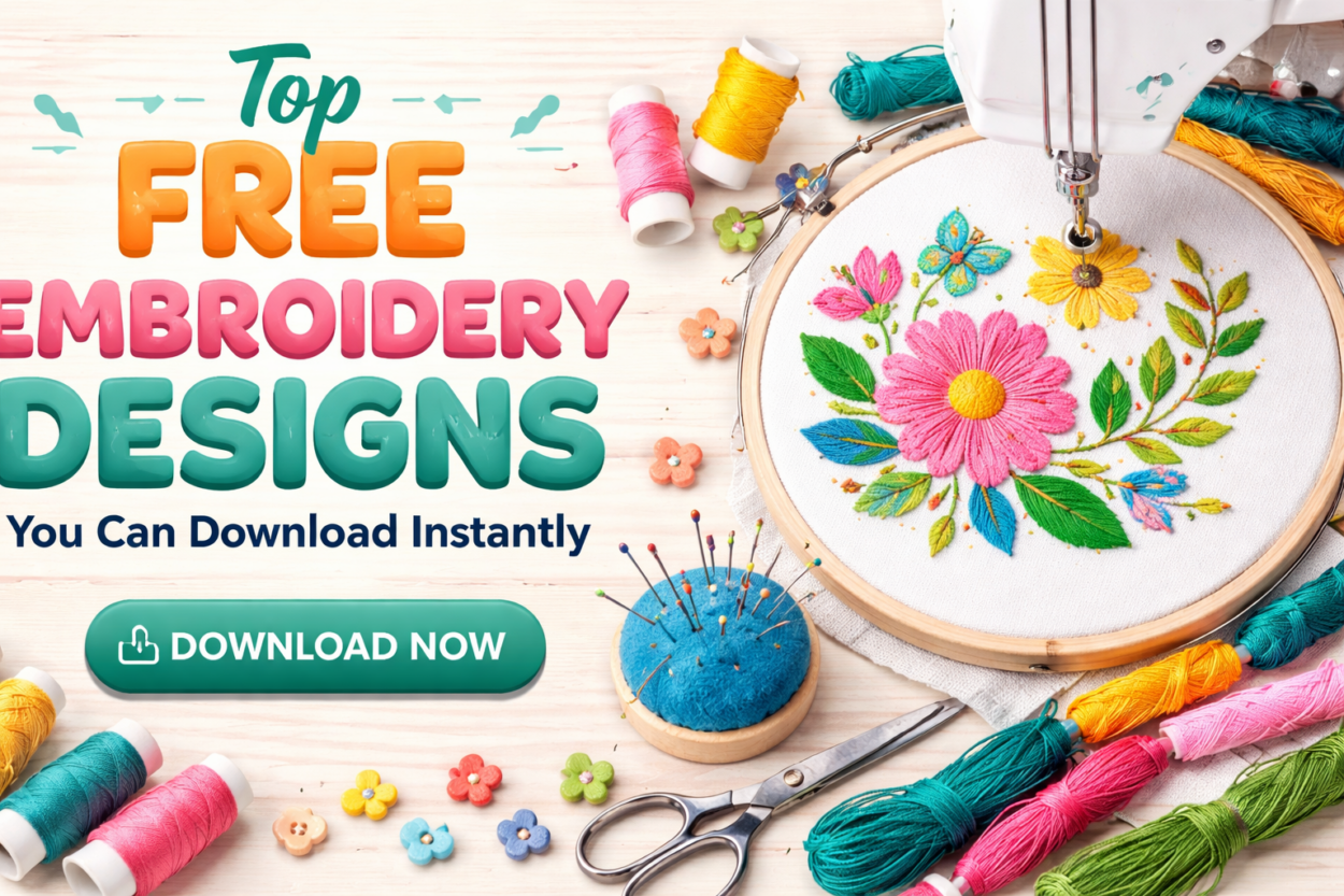 Free Embroidery Designs