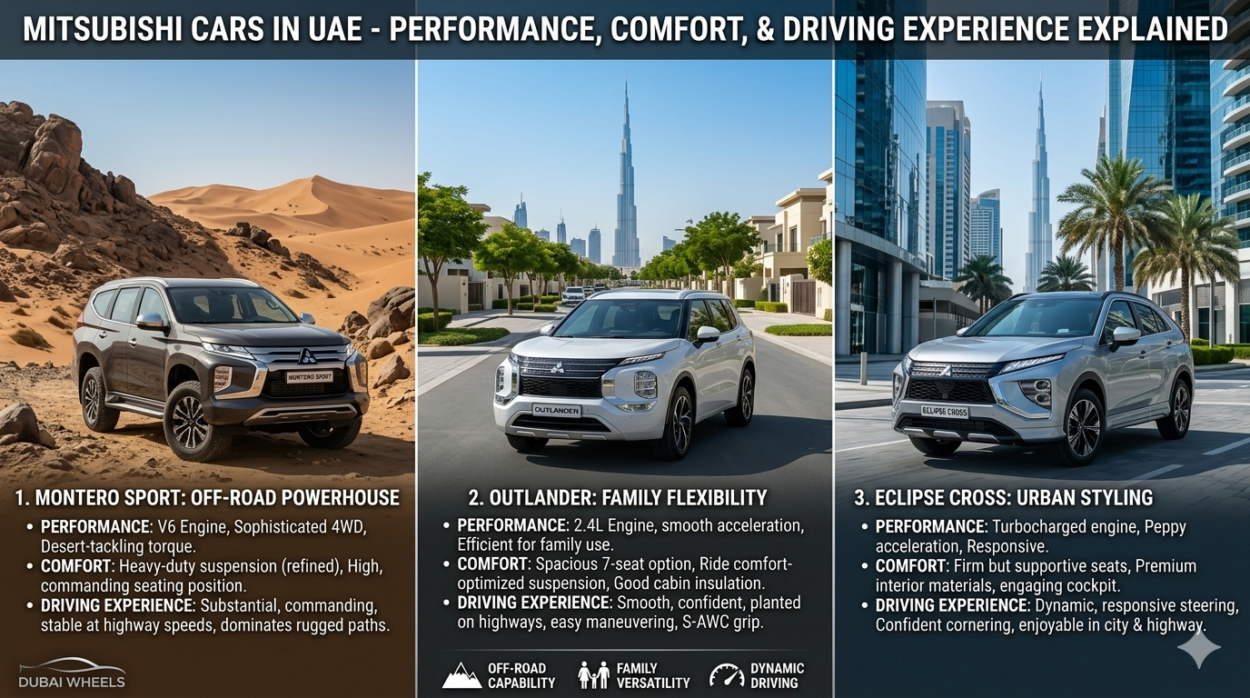 Mitsubishi Cars in UAE