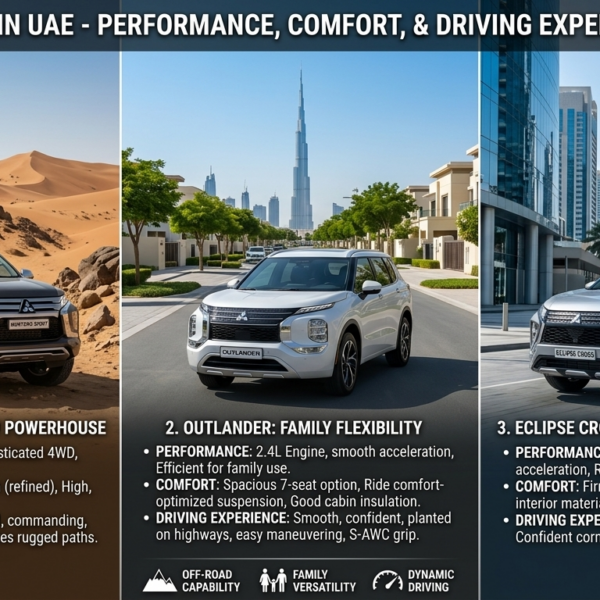 Mitsubishi Cars in UAE