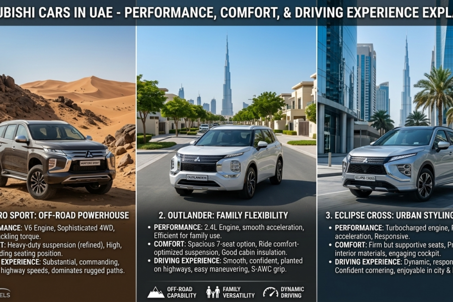 Mitsubishi Cars in UAE