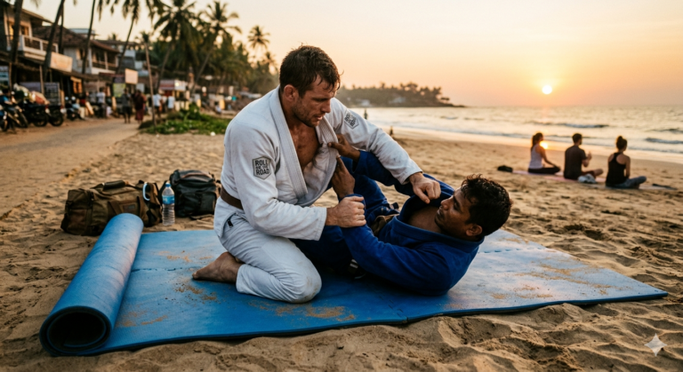 How to Train BJJ While Traveling to Stay Sharp and Roll on the Road
