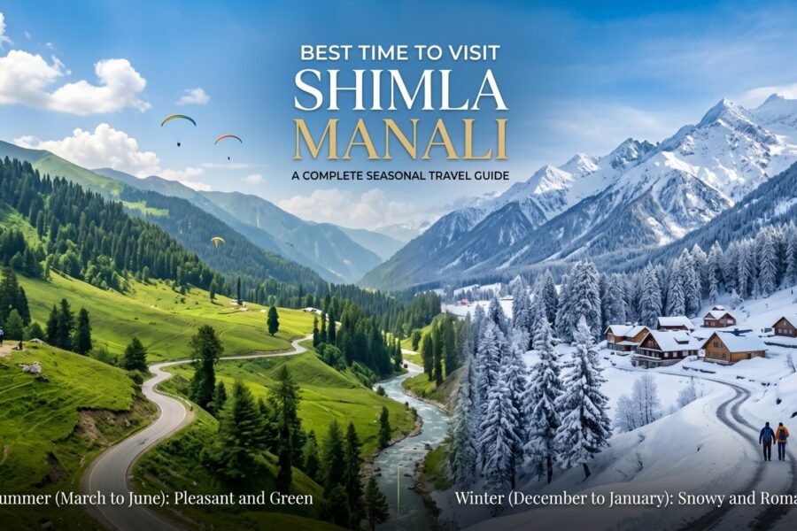 Best Time to Visit Shimla Manali