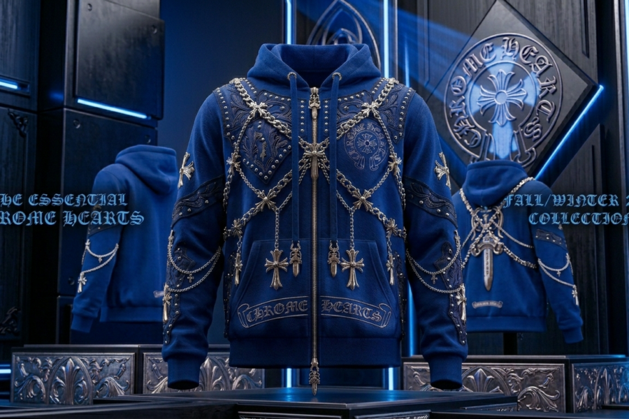 The Allure of the Chrome Hearts Hoodie: Luxury Meets Street Style