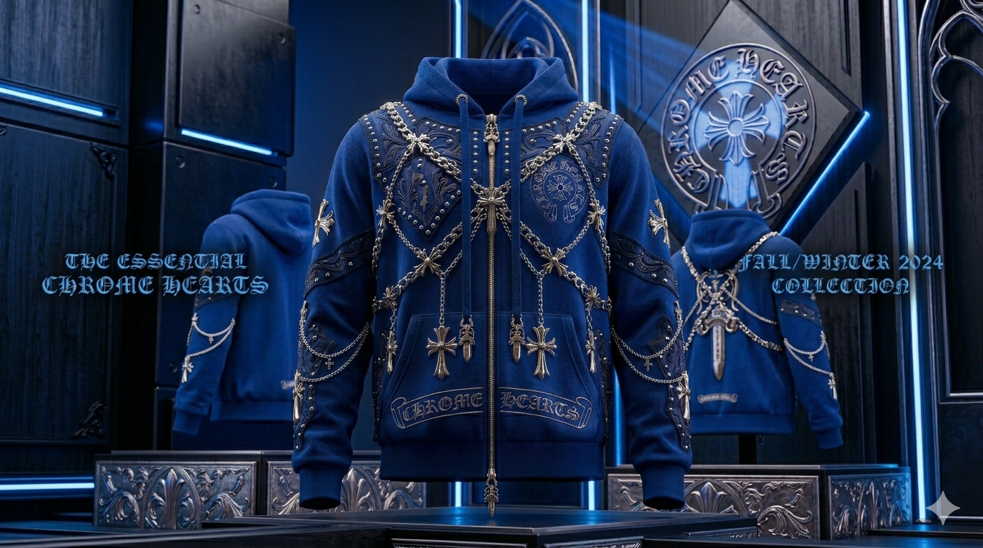 The Allure of the Chrome Hearts Hoodie: Luxury Meets Street Style
