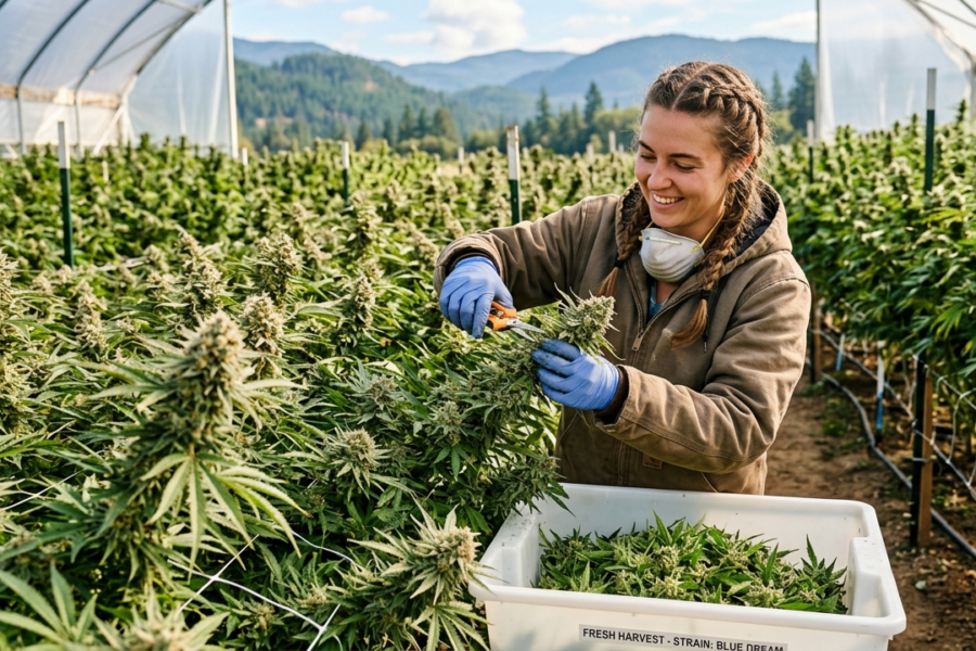 The Complete Beginner’s Guide to Growing and Harvest Cannabis at Home Safely and Effectively