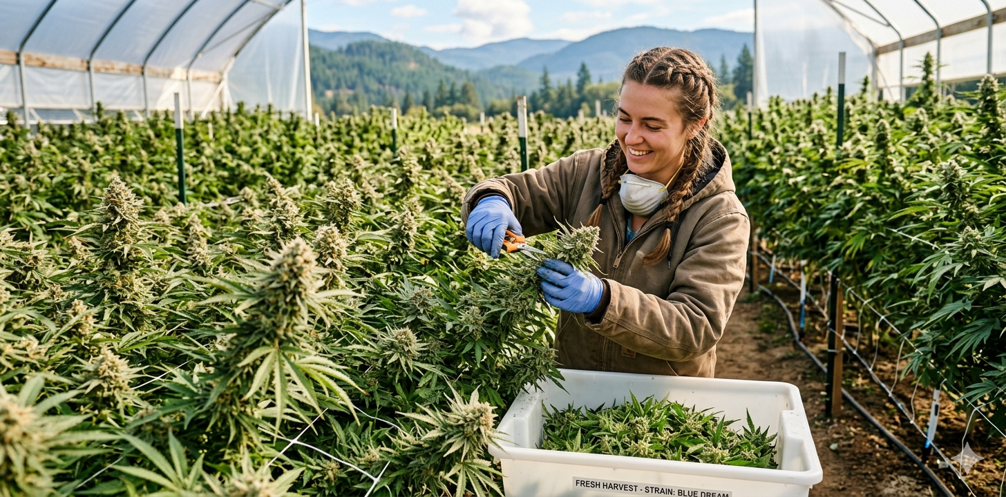The Complete Beginner’s Guide to Growing and Harvest Cannabis at Home Safely and Effectively
