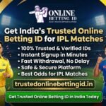 Trusted online betting ID for exciting IPL matches in India