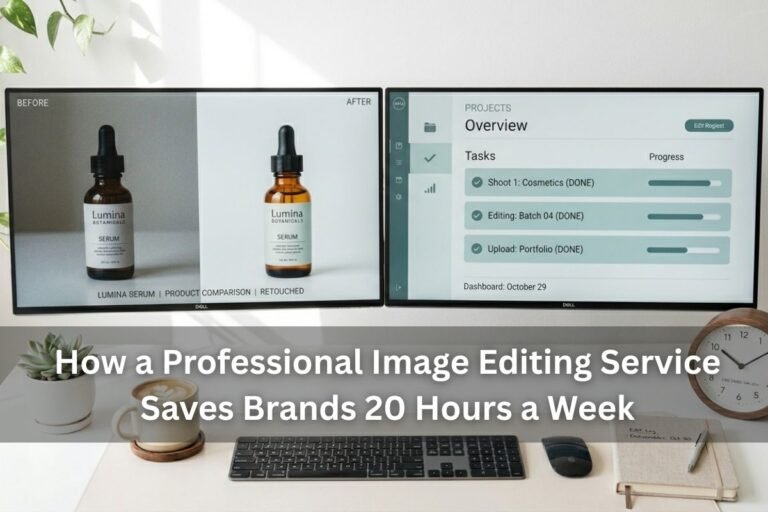 How a Professional Image Editing Service Saves Brands 20 Hours a Week