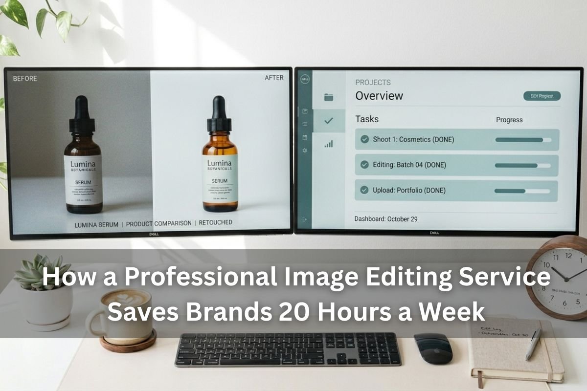 How a Professional Image Editing Service Saves Brands 20 Hours a Week
