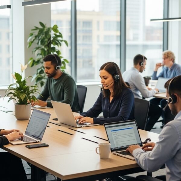 Hosted phone system UK for business communication