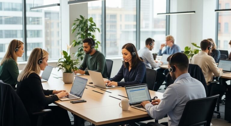 Hosted phone system UK for business communication